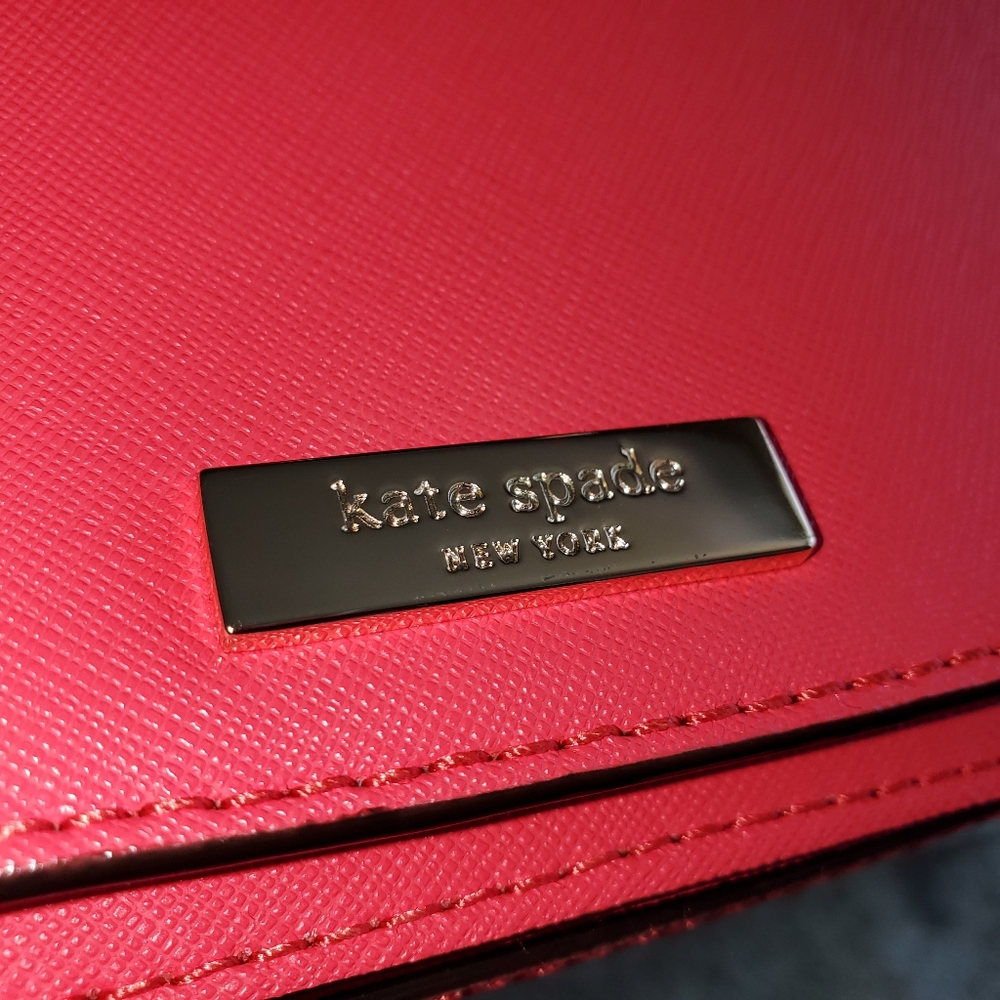 Kate Spade Peach Small Crossbody Purse